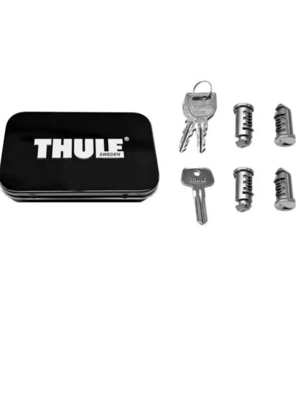 Thule 4 Lock Cylinders for Car Racks No. 544